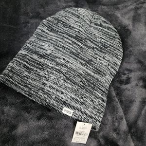 NWT PINK heather gray beanie